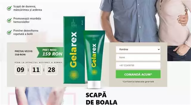 Gelarex – cumpara online cele mai bune produse pentru hemoroizi in Bacau | Tratament eficient pentru hemoroizi