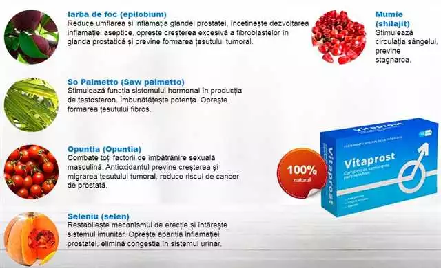 Vitaprost la o farmacie din Botoșani: prețuri, recenzii și cum se poate cumpăra | Farmacia Online